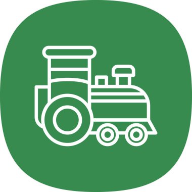 Benzersiz gaz tankı vektör simgesi