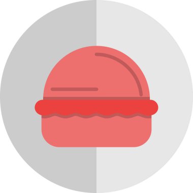 Makaronlar pasta web simgesi, vektör illüstrasyonu 