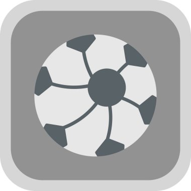 ağ için top ikonu vektör simgesi