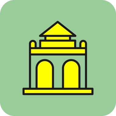 vektör oluşturma düz biçim simgesi