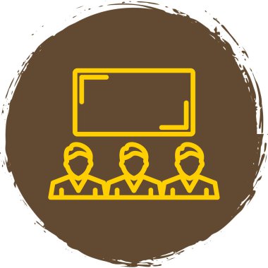 İş ikonu. vektör illüstrasyonu