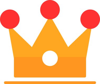 Kraliyet taç vektör illüstrasyon tasarımı