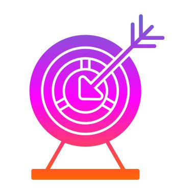 düz vektör hedef resim tasarımı