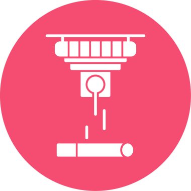 Lazer ağ simgesi vektör illüstrasyonu