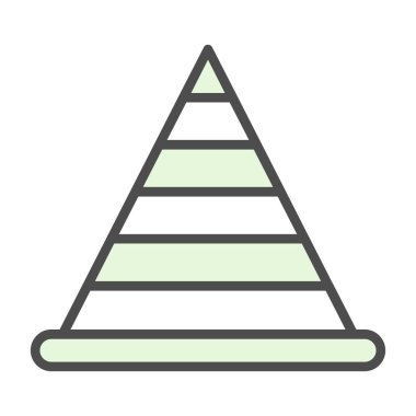 Üçgen simgesi. vektör tasarımı