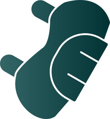 Yeşil ve mavi arkaplanın vektör çizimi