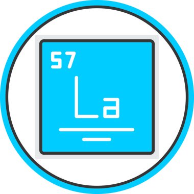 dijital numaranın düz simgesi