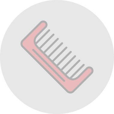 Tarak. Web simgesi basit illüstrasyon 