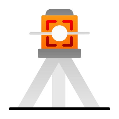 Lazer ağ simgesi vektör illüstrasyonu