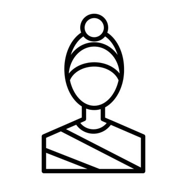 Man avatar simgesi, özet biçimi