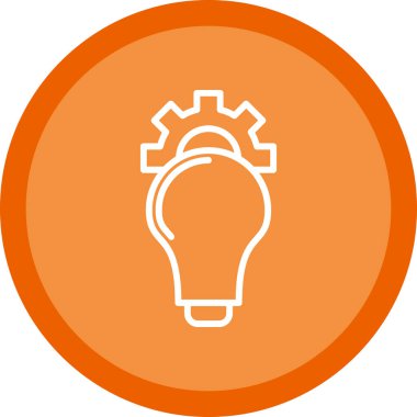 Ampul Simgesi, Vektör illüstrasyonu