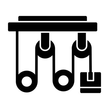 piyano simgesi vektörü beyaz arkaplanda izole edildi
