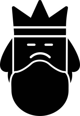 Poseidon simgesi. Mitoloji ikonu elementi. Web sitesi tasarımı ve geliştirilmesi için ince çizgi simgesi