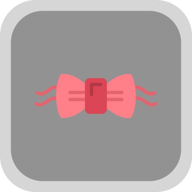 Papyon renkli simge, vektör illüstrasyonu basit tasarım