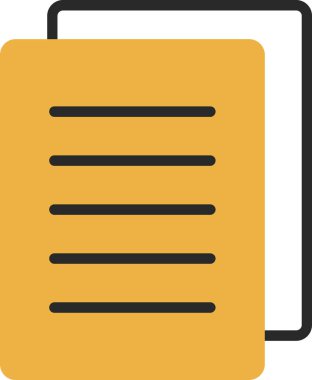 Web vektör illüstrasyonunu listele 