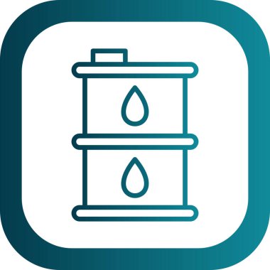 yağ ikonu vektör illüstrasyonu