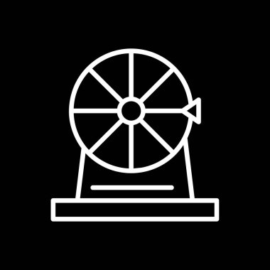 tekerlek, tekerlek, tekerlek, tekerlek ikon vektör görüntüsü. Teknoloji ve eğlence için de kullanılabilir. Web uygulamaları için uygun, cep telefonu