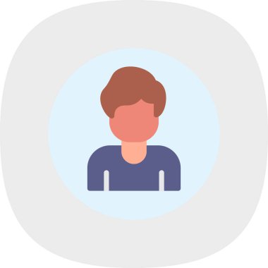 Avatar Adam vektör tasarımı simgesi