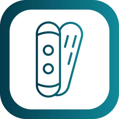 termometre simgesi, vektör illüstrasyonu