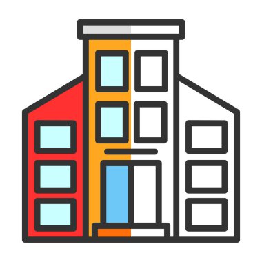 Daire. Web simgesi basit illüstrasyon