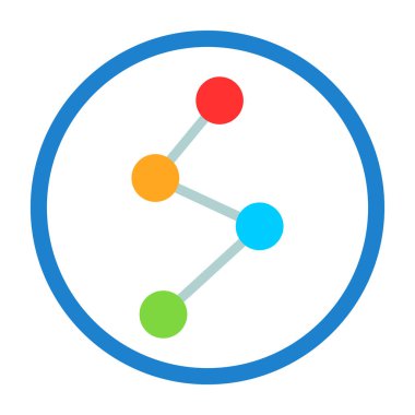 Ağ web simge vektör çizim