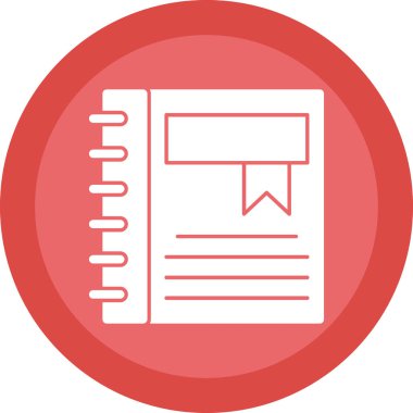 Belge. Web simgesi basit illüstrasyon