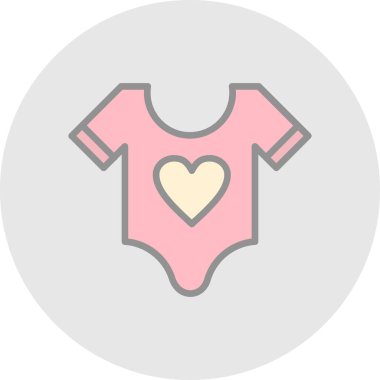 Bebek kız vektör simgesi