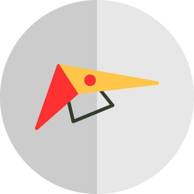 pusula vektör düz illüstrasyon