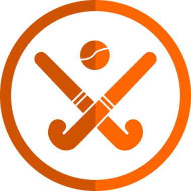 Modern Hokey simgesinin vektör çizimi                          