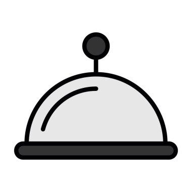 Çan vektör simgesi sembolü tasarımı çizimi