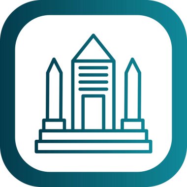 Modern b 'nin vektör illüstrasyonu simge unsurundan yoksun