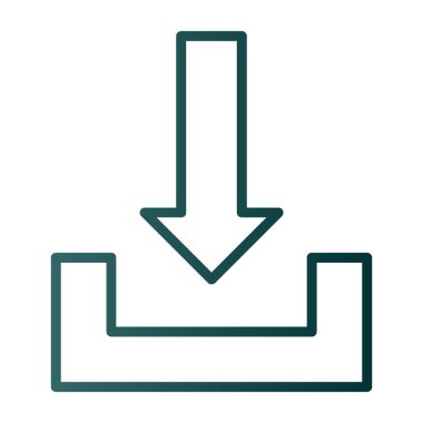 İndir. Web simgesi basit illüstrasyon