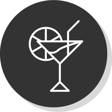 Soyut grupta izole edilmiş simge iç