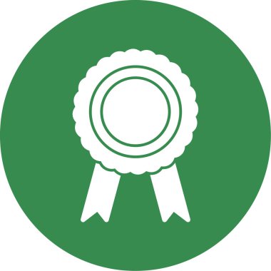 Madalya. Web simgesi basit illüstrasyon