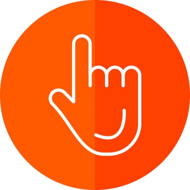 El hareketi simgesi tasarımı