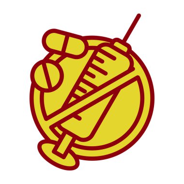 Çizgi film simgesinin vektör illüstrasyonu