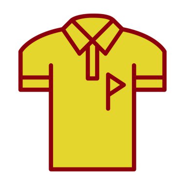 t-shirt simgesi veya logo izole edilmiş işaret sembolü çizimi