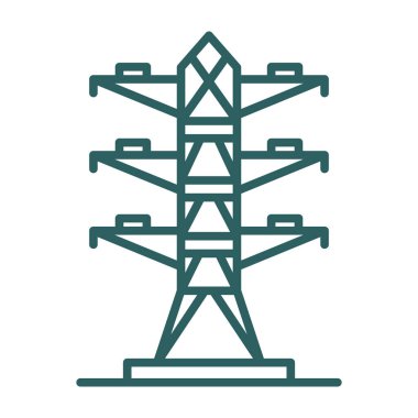 Petrol ve gaz ikonunun vektör çizimi. Petrol ve doğal gaz elementleri ağ için sembol.