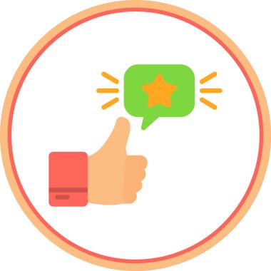 İkon gibi. düz dizayn. vektör illüstrasyonu