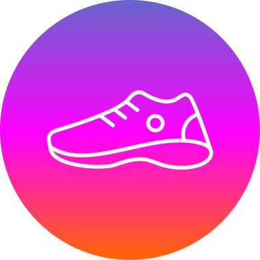 spor ayakkabı kutsal kişilerin resmi, vektör çizim