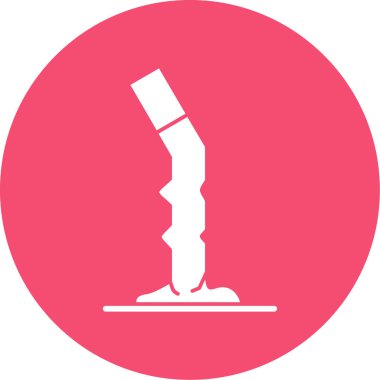 Cigarette butt icon vector illustration 