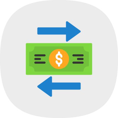 para dolar vektör simgesi