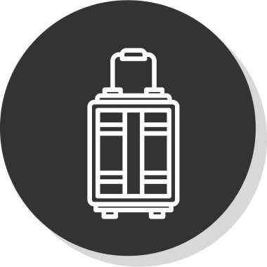 Bavul 'un basit bir çizimi 