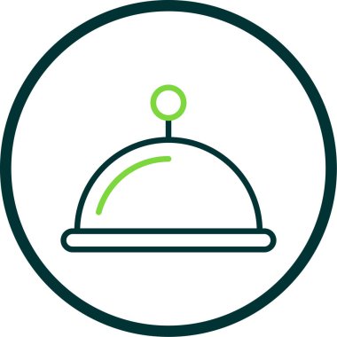 Zil. Web simgesi basit illüstrasyon