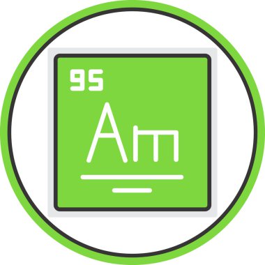 Kimyasal. Web simgesi basit illüstrasyon