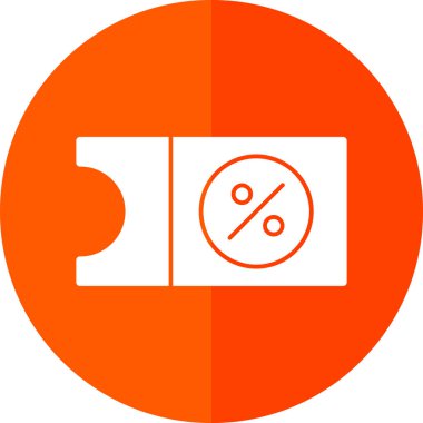 İndirim simgesinin vektör illüstrasyonu