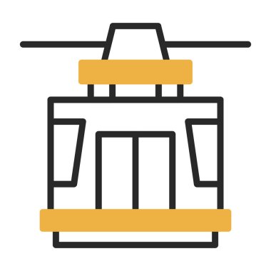 vektör hava kompresör simgesi çizimi