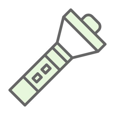 el feneri. Web simgesi basit illüstrasyon