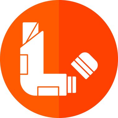 Kalem. Web simgesi basit illüstrasyon