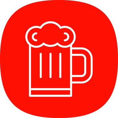 Bira simgesi, anahat stili 